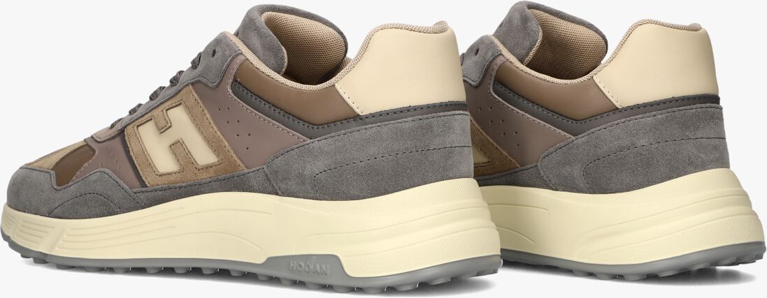 grijze hogan lage sneakers hyperlight allacciato h