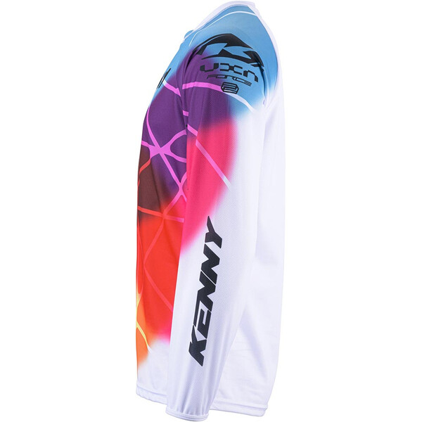 Kenny - Maillot enfant Force Kid Sphere Blanc / Multicolore