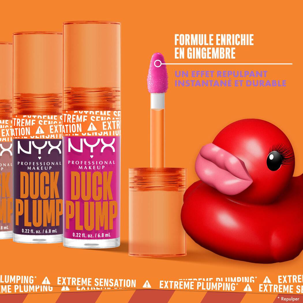 Gloss repulpant - Duck Plump - Strike A Rose