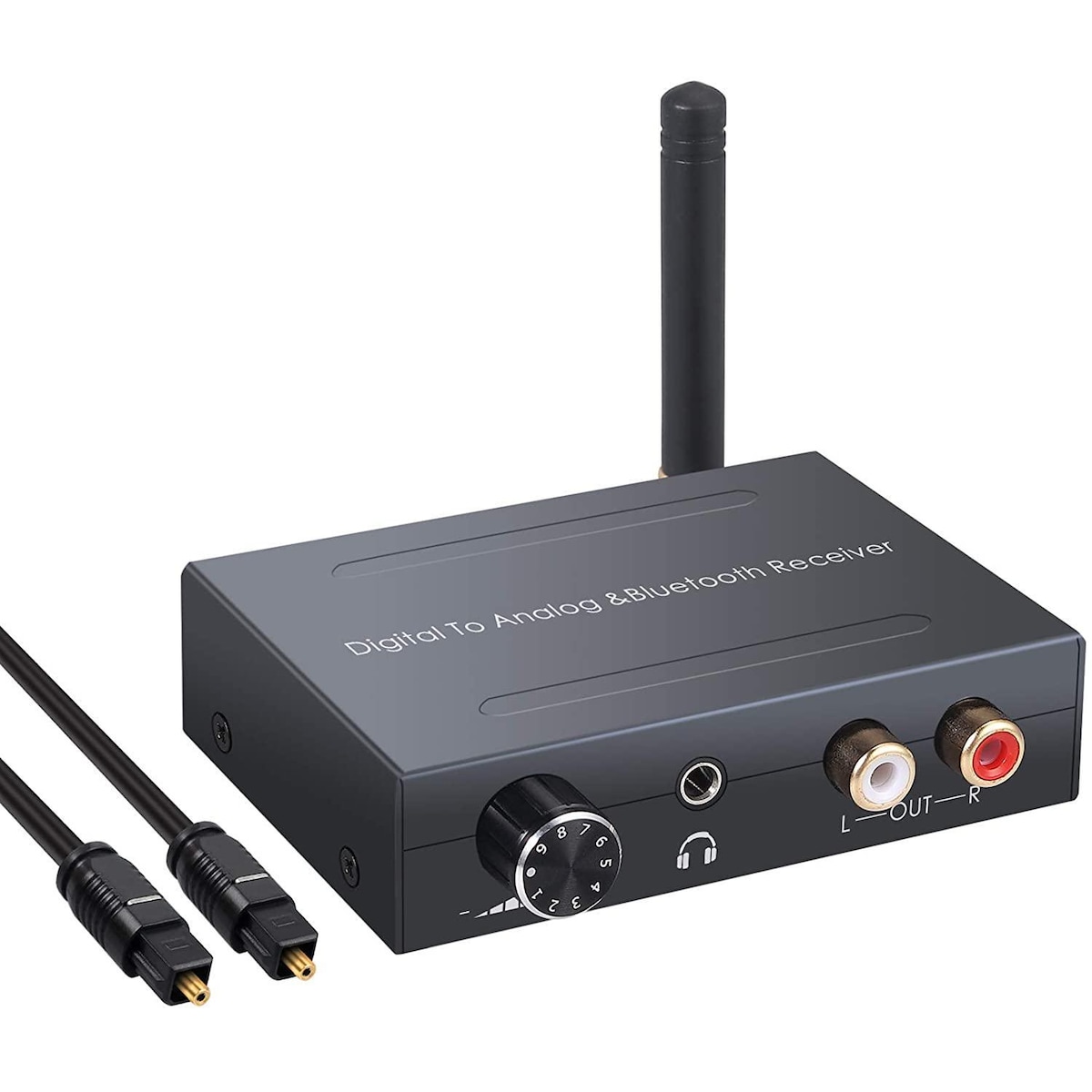 NÖRDIC DAC 192kHz Digital til analog omformer med Bluetooth-hodetelefonforsterker