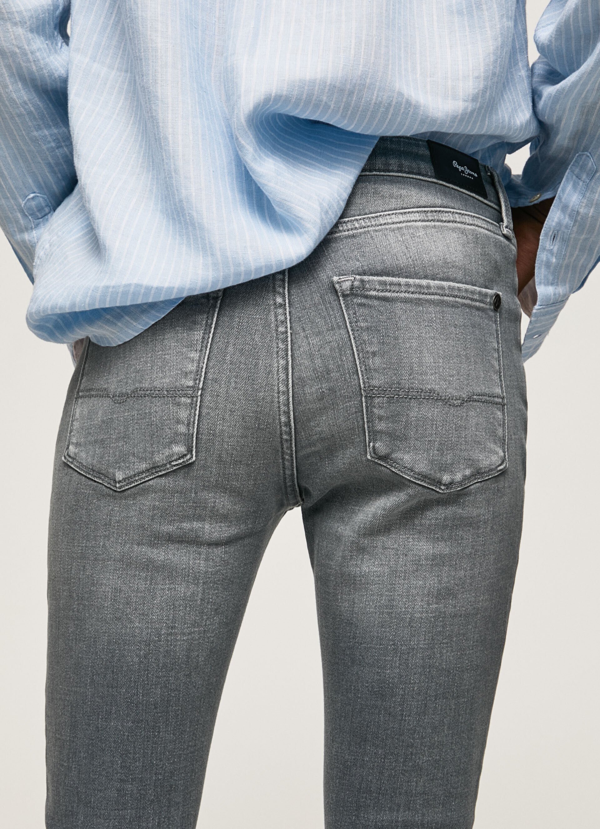 Calça jeans skinny de cintura alta Regent Fit - jeans
