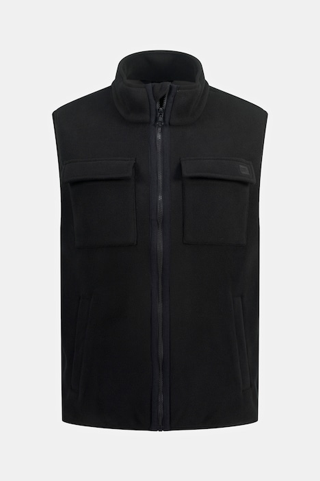 JAY-PI Fleece-Weste, Outdoor, Stehkragen, Taschen