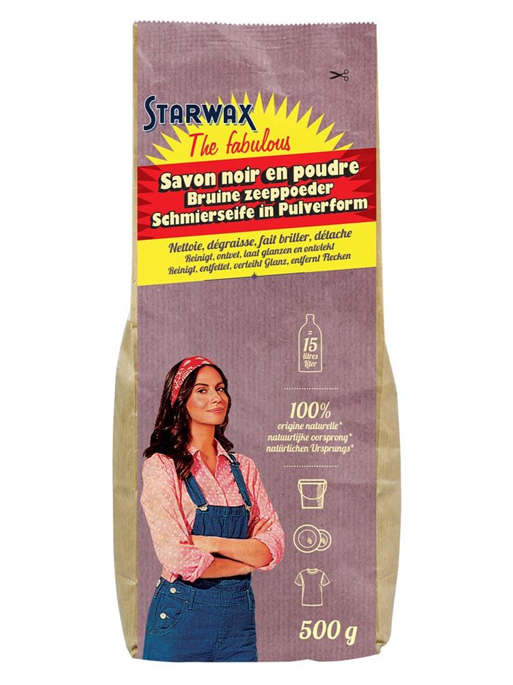 Starwax the fabulous Schmierseife<br>500 g, Beutel, Pulver