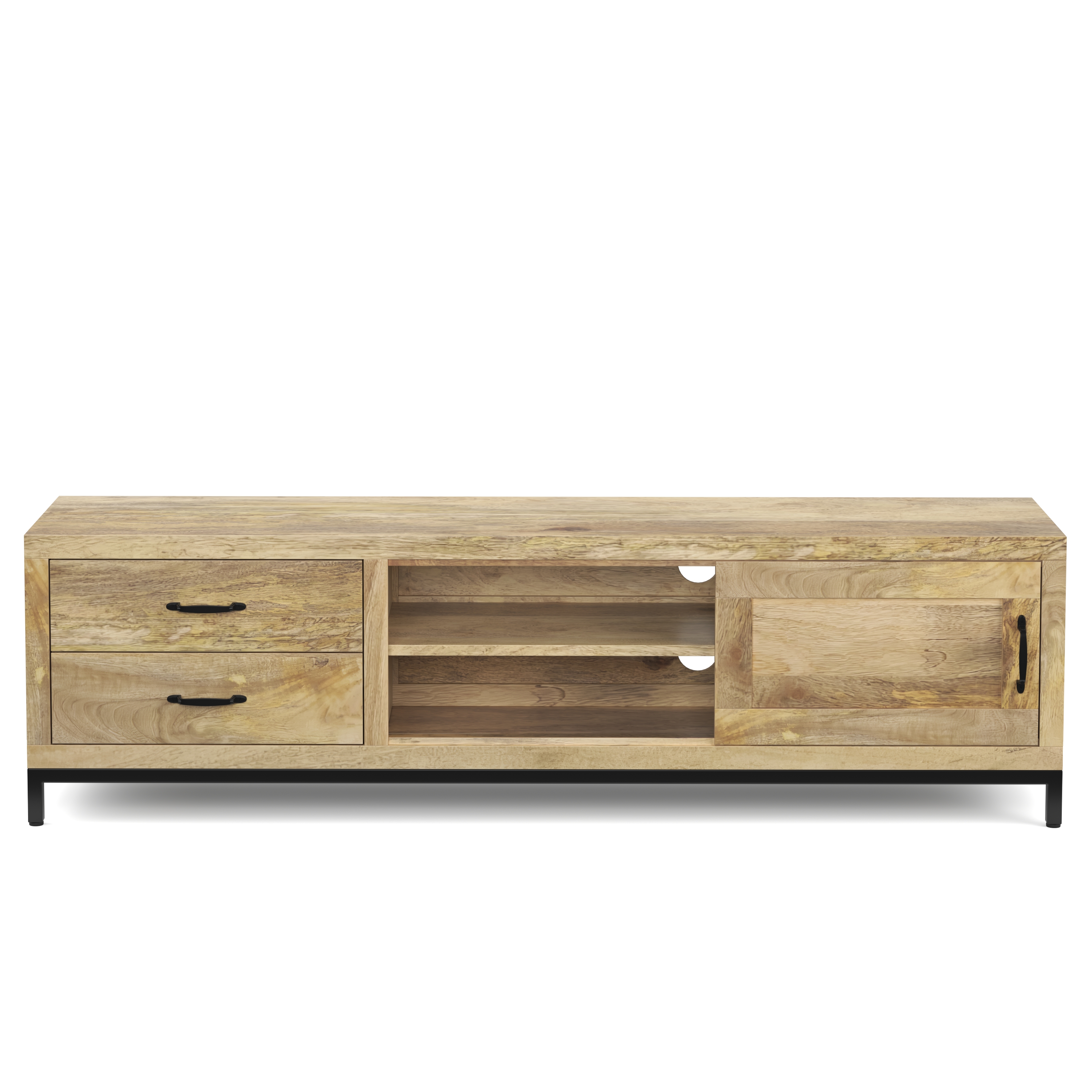 TV Möbel Holz Vintage DYLAN
