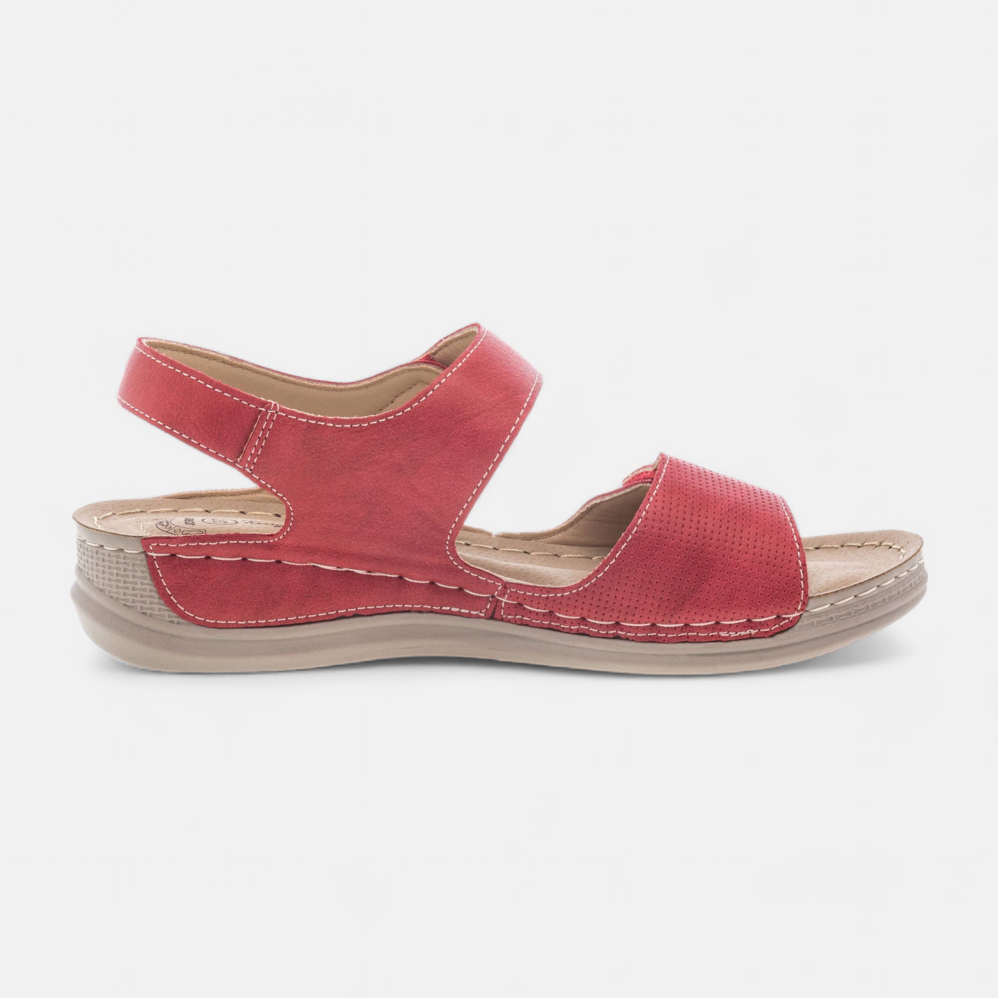 Sandales Femme rouge