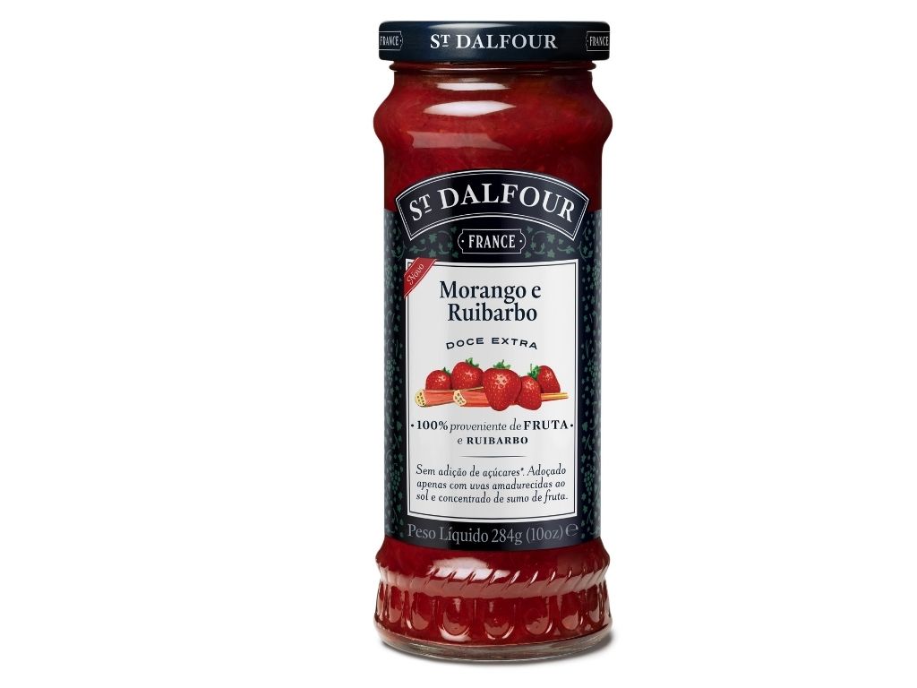 DOCE ST.DALFOUR MORANGO E RUIBARBO 284 G