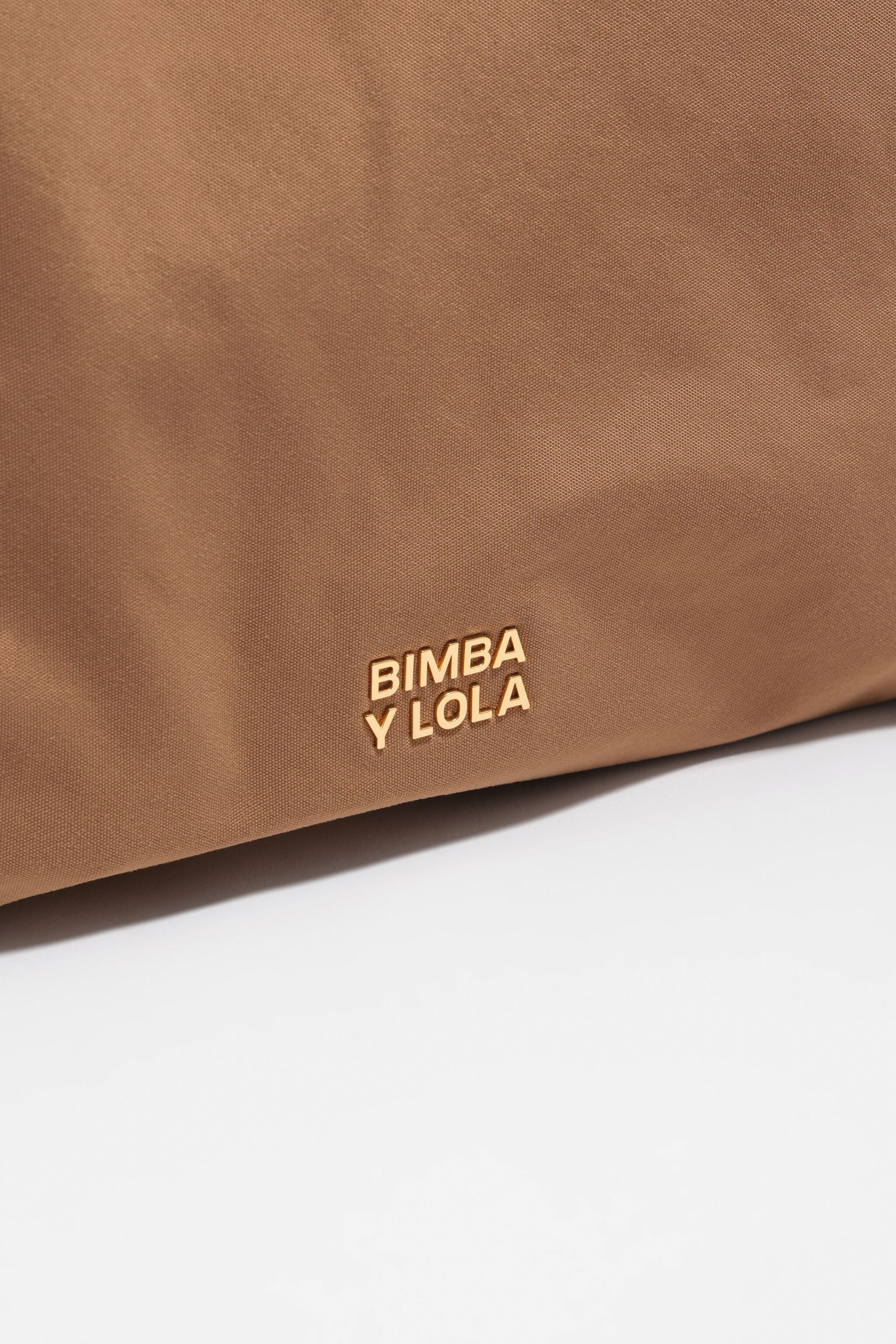 Sacola grande de compras com estampa de Chihuahua cor canela