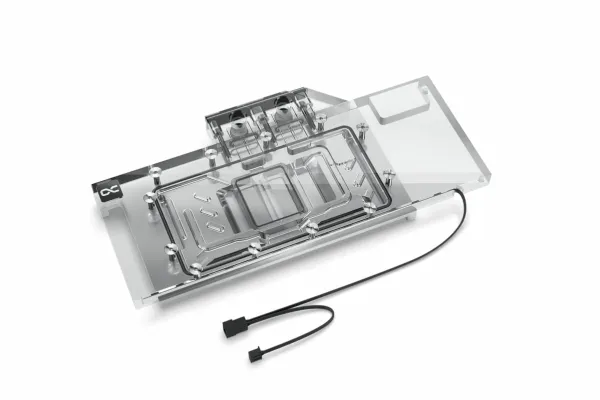 Alphacool Aurora, Vandblok, Akryl, Kobber, Transparent, 1/4