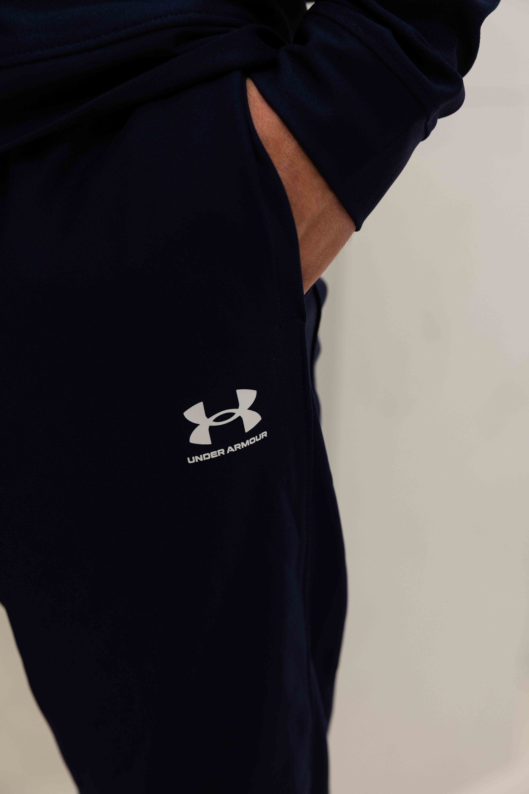 Under Armour Challenger Trainingspak Heren Donkerblauw/Wit