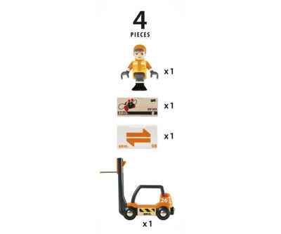 BRIO World 33573 Gaffeltruck