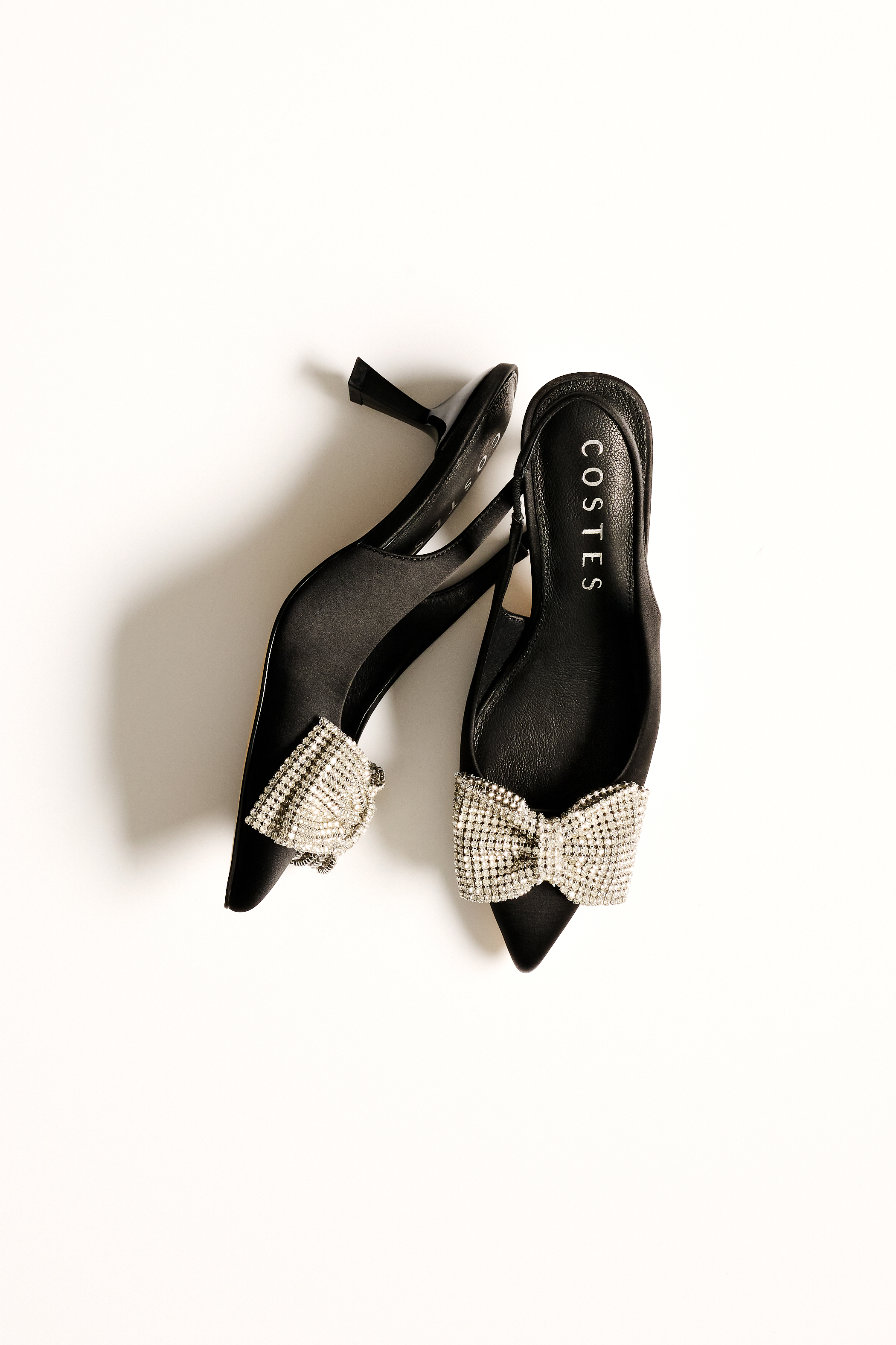 Slingbacks hakken met strik