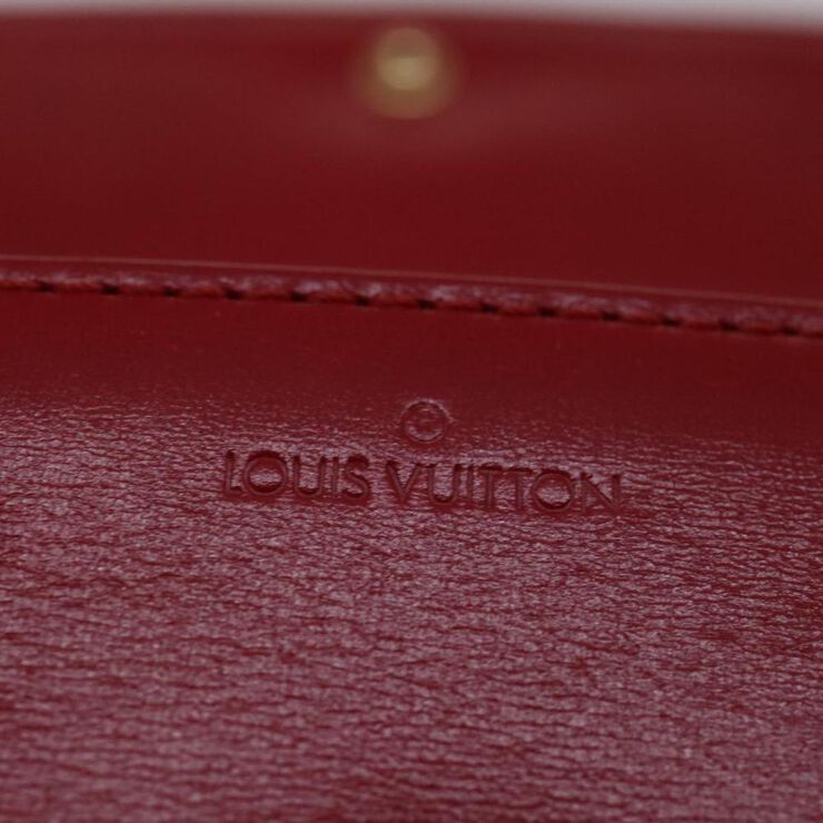 Louis Vuitton Vintage Louis Vuitton Pouch Red