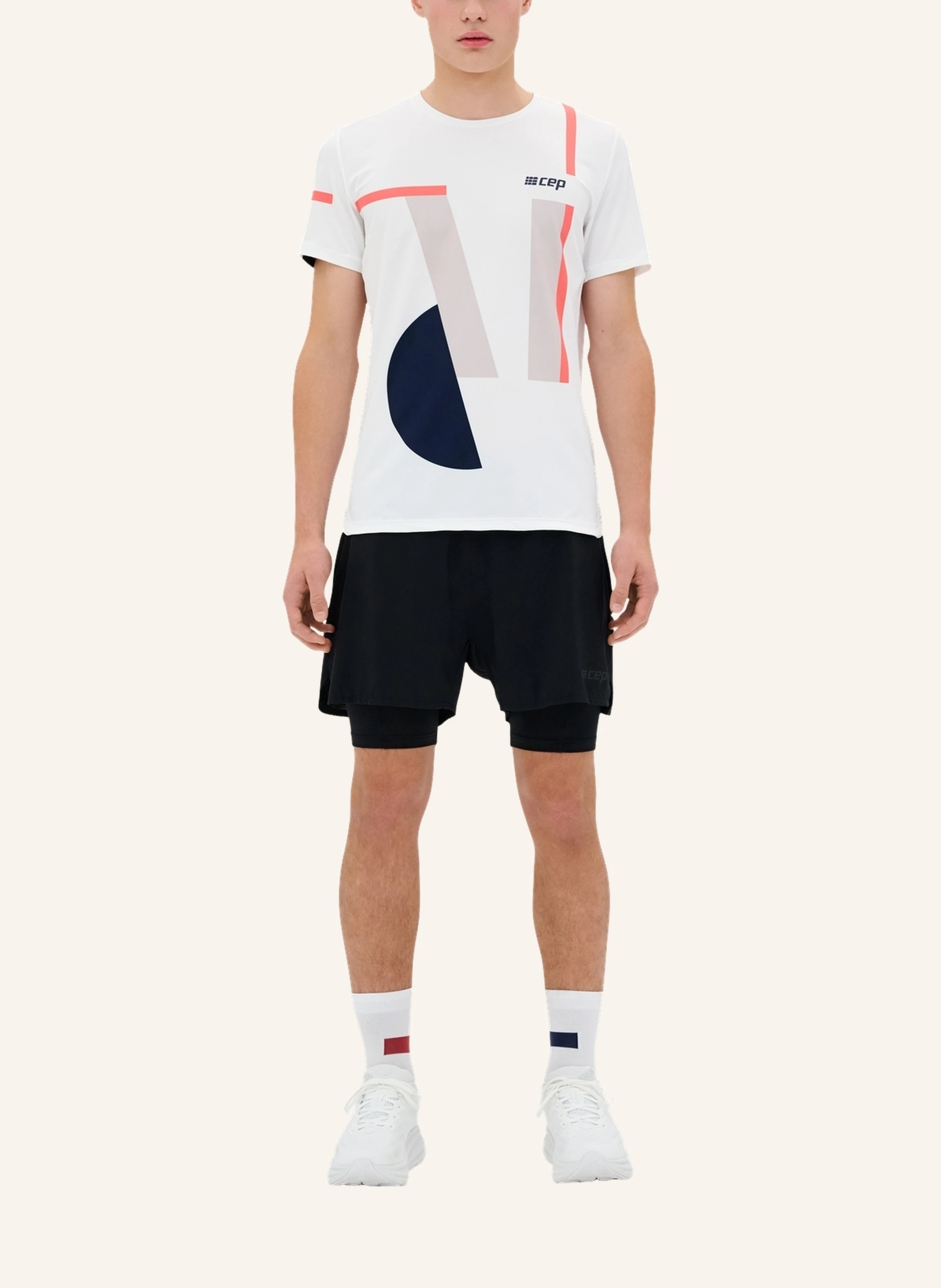 cep 2-in-1 Laufshorts THE RUN mit Kompression