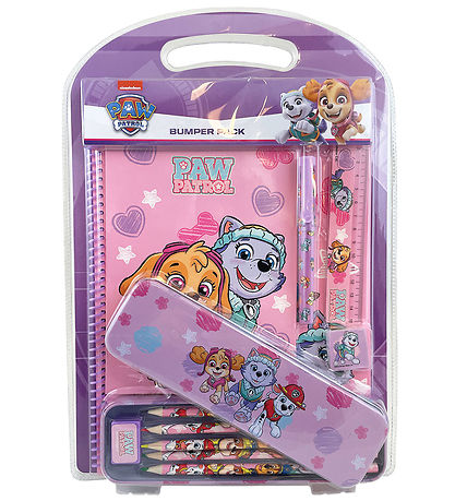 Paw Patrol Buntstifte-Set - Mädchen - Stoßstangenset - Lila