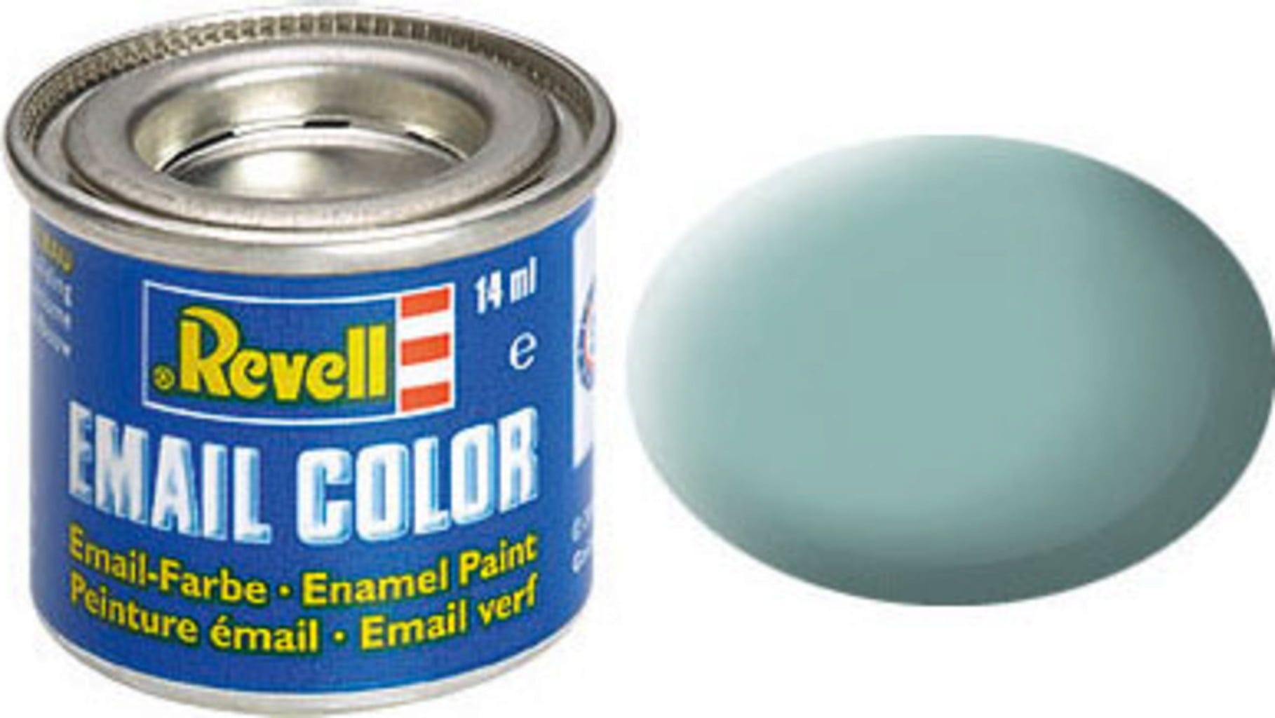 Revell  Email Color hellblau, matt, 14 ml    Die beliebten Farben von Revell in 89 verschiedenen Farbtönen