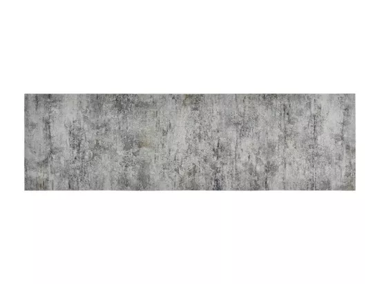 Tapis de cuisine lavable impression béton 60x180 cm velours