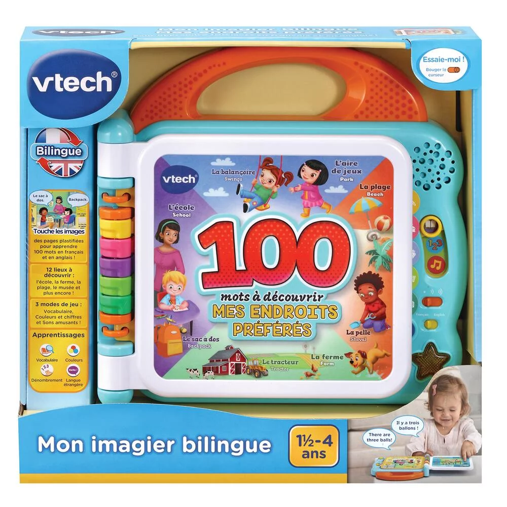 MON IMAGIER BILINGUE - MES ENDROITS PRÉFÉRÉS