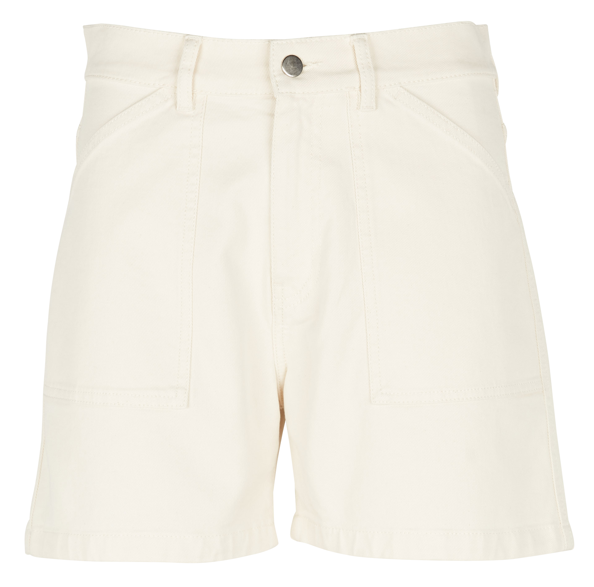 MARY - Short en coton mélangé | Blanc