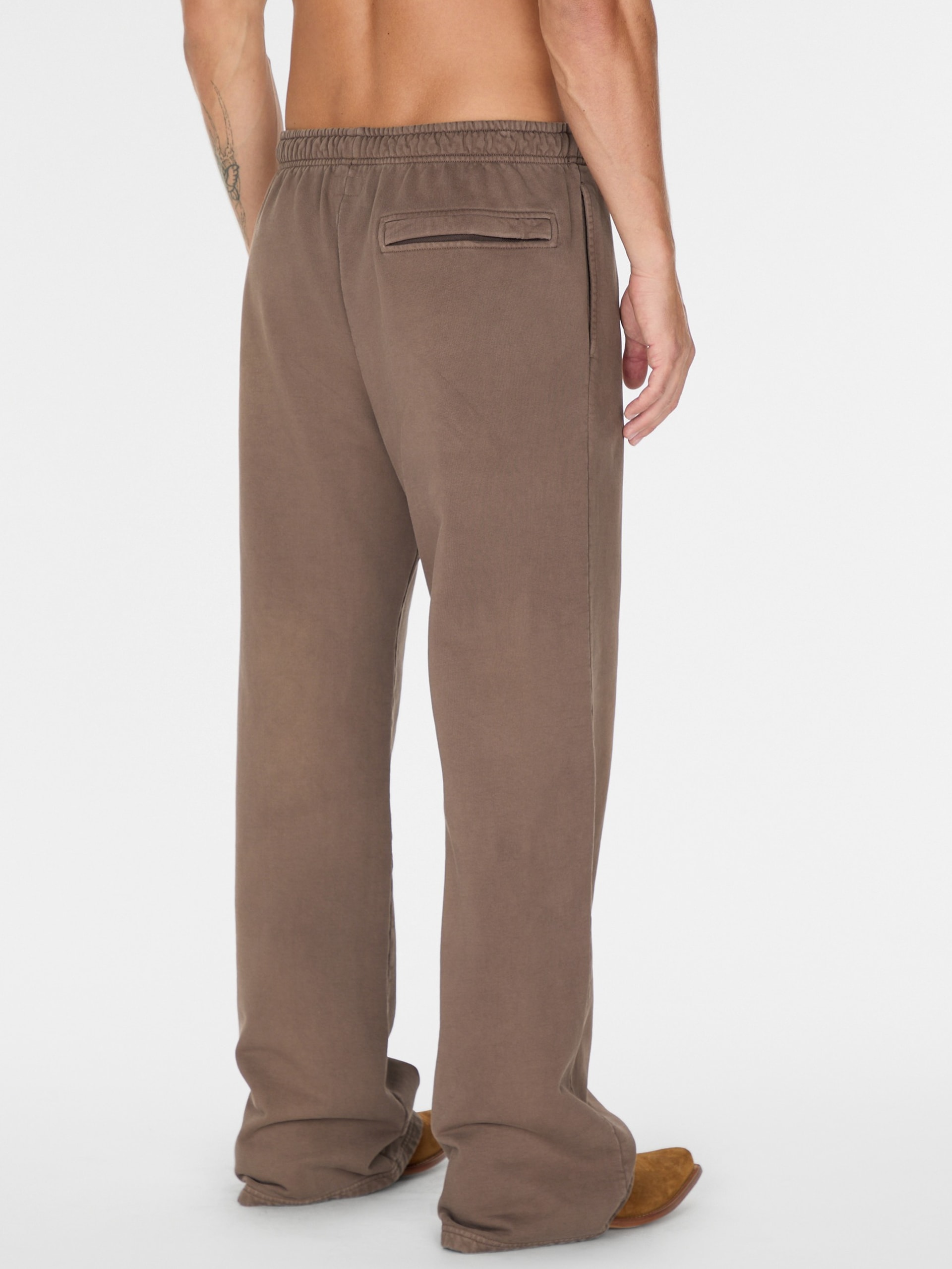calça de moletom com logo vintage
