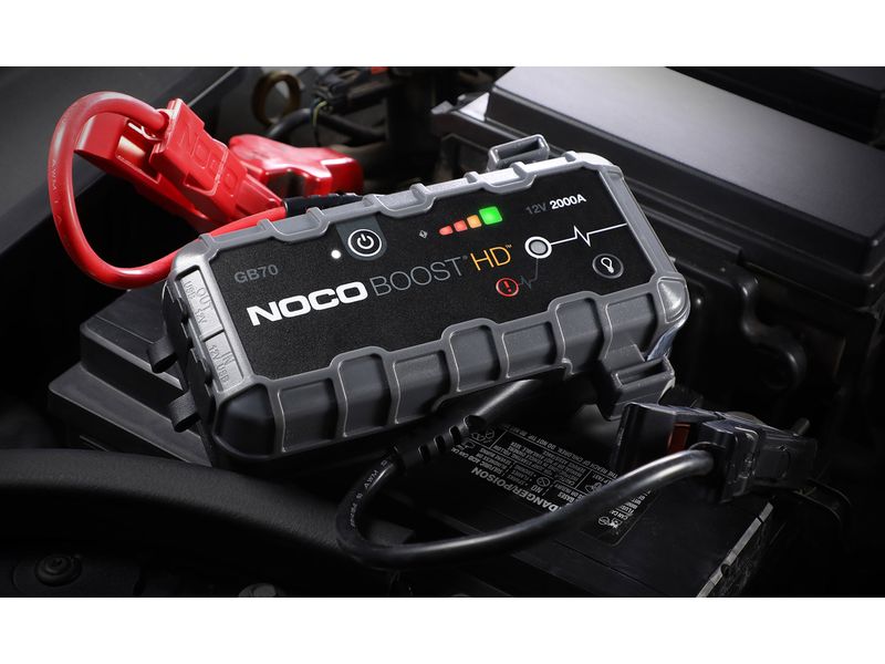 Noco Starterbatterie mit Ladefunktion GB70 12 V 2000A Starterbooster und Powerbank, 12 V, 5'000 mAh