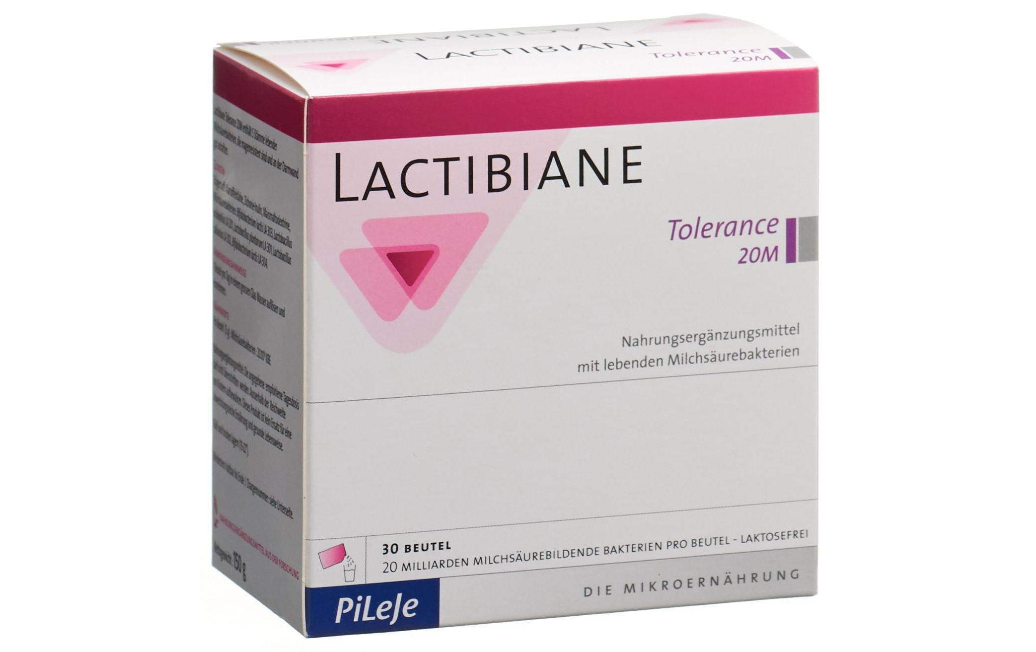 Probiotikum Tolerance 20M 30 Beutel<br>Vegane Nahrungsergänzung mit Milchsäurebakterien