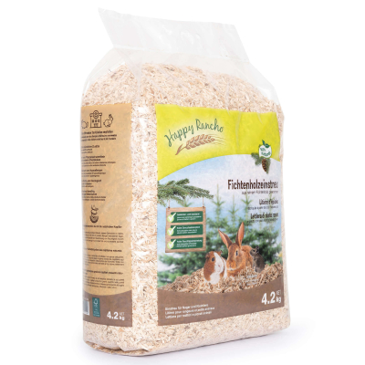 Happy Rancho Fichtenholzeinstreu 4.2kg
