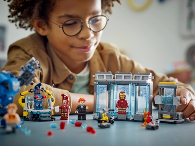 LEGO Iron Mans laboratorium: harnasruimte (76315)