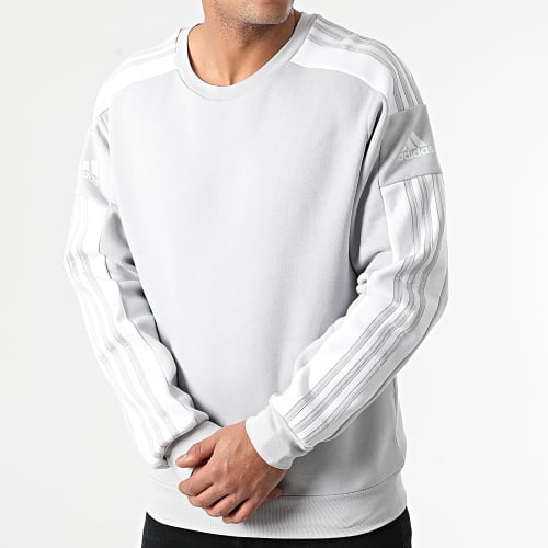 Sweat Crewneck A Bandes GT6640 Gris