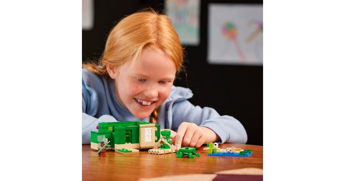LEGOMinecraft - Het schildpadstrandhuis Constructiespeelgoed  (21254)