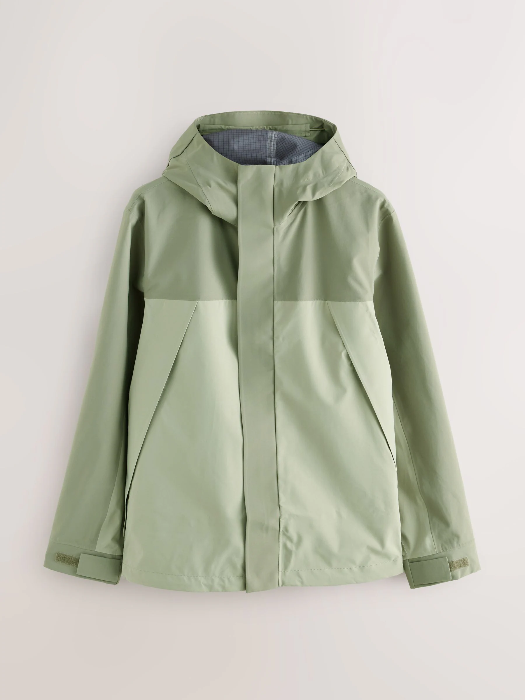 Grijs-groen - DryTech Waterproof Colourblock Anorak Jacket