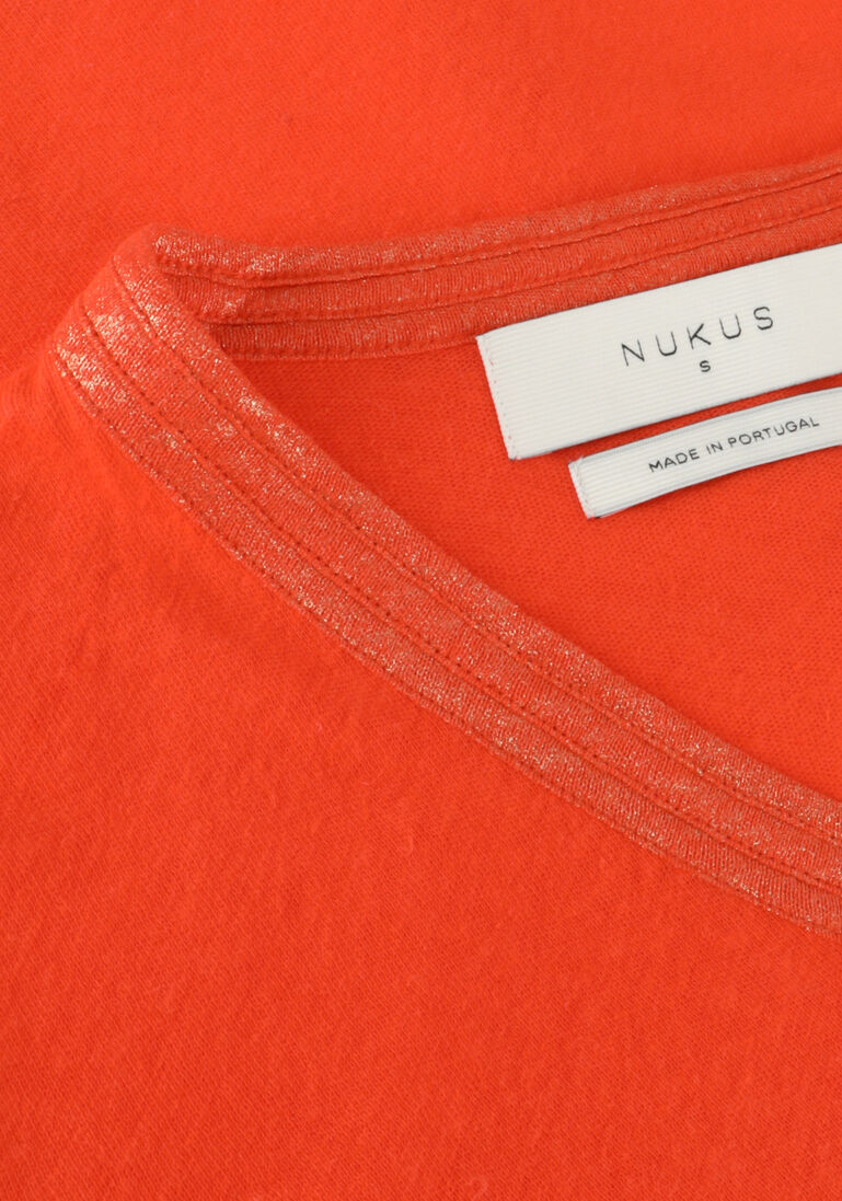 NUKUS roze nukus t-shirt secc top vneck