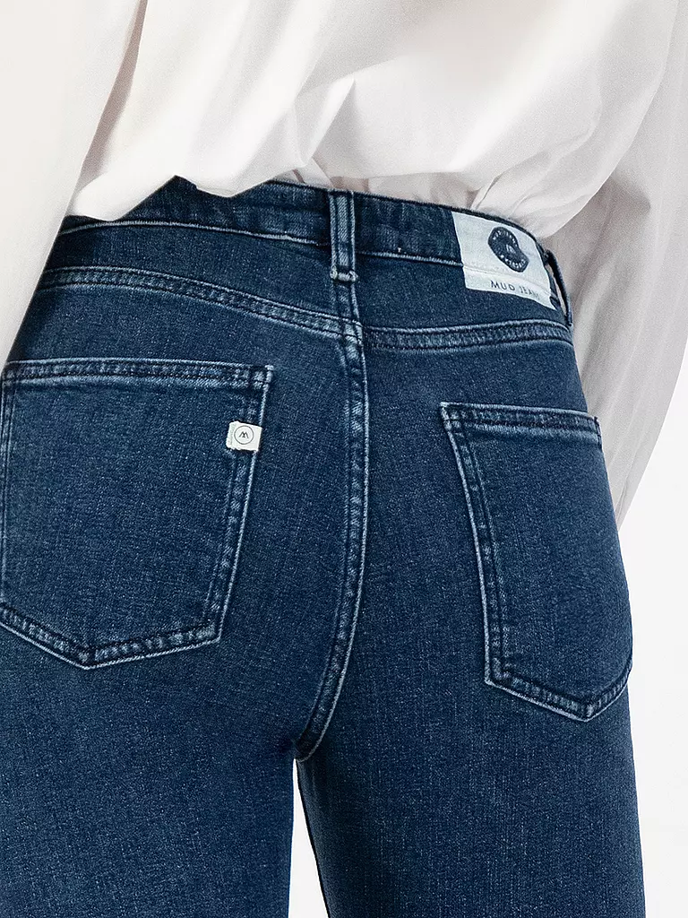 MUD JEANS Jeans Flared Fit ISY blau