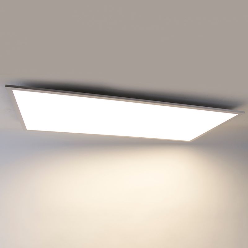 LED paneel staal 120 cm incl. LED met afstandsbediening - Liv