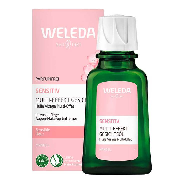 Weleda Sensitiv Multi-Effekt Gesichtsöl Mandel, 50 ml