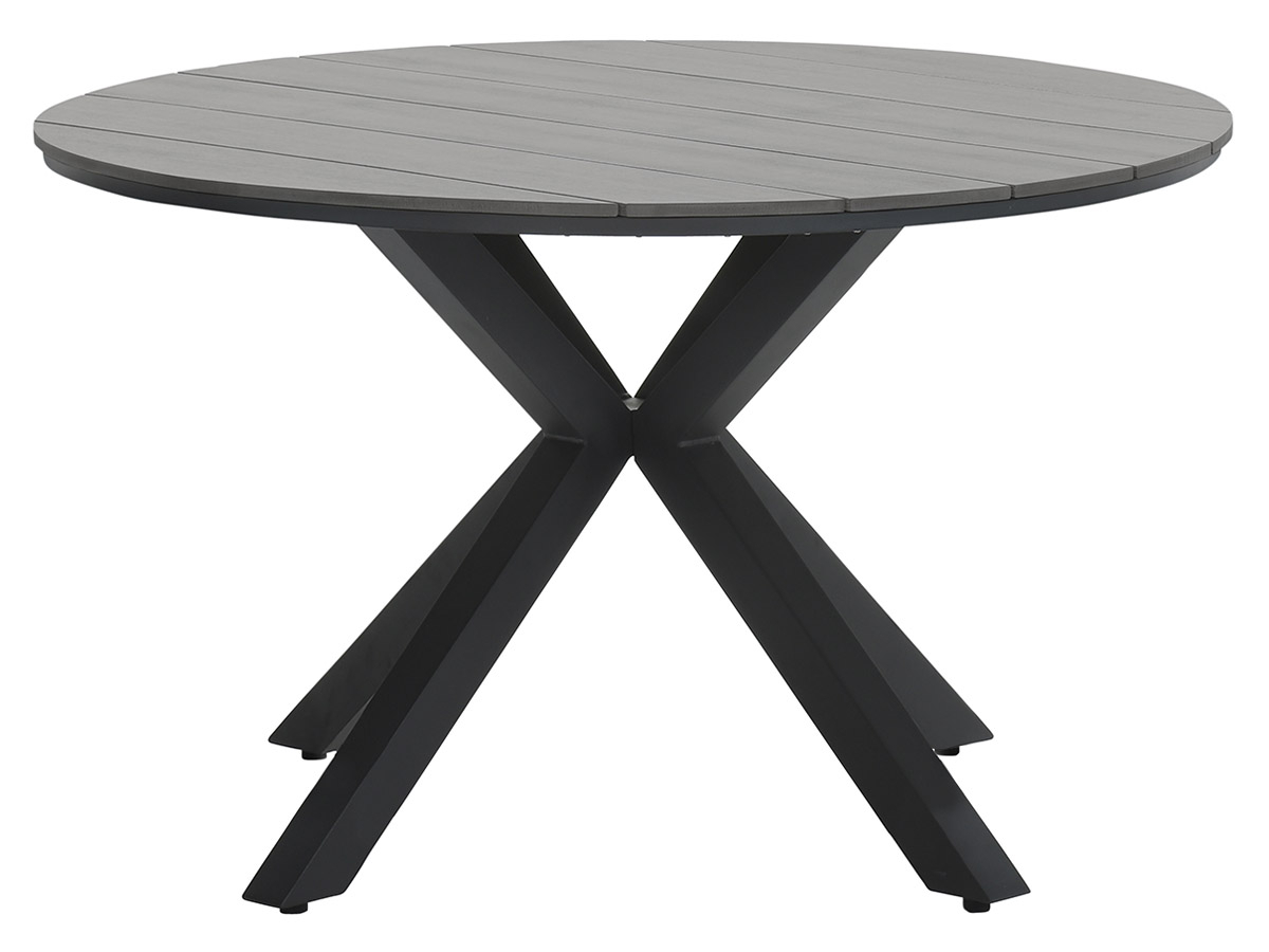 Outdoor Feelings Lekanto Edson 122 grey teak diningset