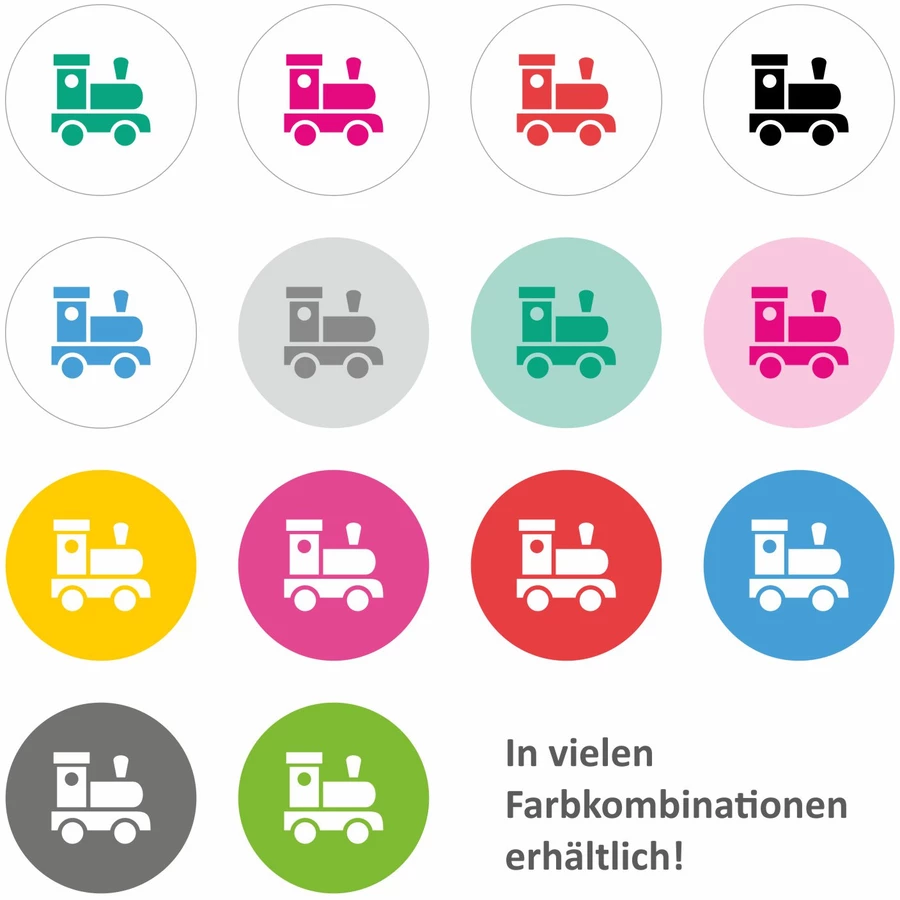 Nikima Möbelaufkleber Ordnungssticker für Kleidung pink weiß pink
