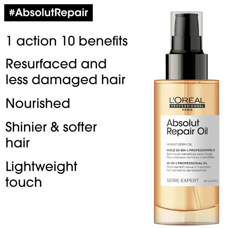 L'Oréal Professionnel Absolut Repair Oil 10-In-1 Leave-In 90 ml