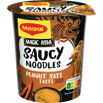 Maggi Magic Asia Saucy Noodles Peanut Saté Taste 75 g