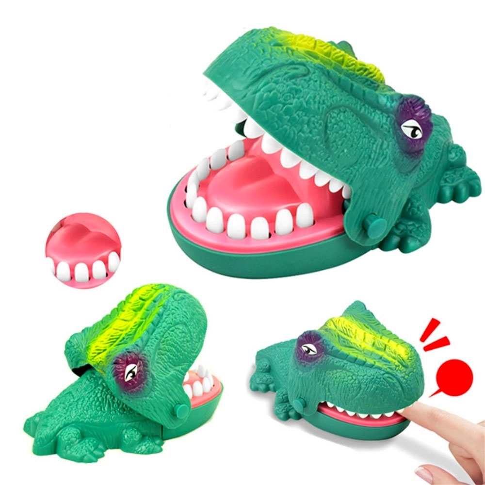 Dinosaurier Zahnarzt Biss Finger Spielzeug Gesellschaftsspiel / Geschicklichkeitsspiel für Kinder