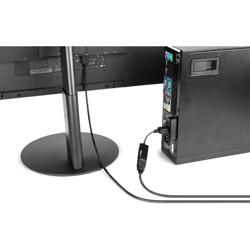 StarTech.com Adaptateur DisplayPort vers HDMI - M/F - Ultra HD 4K 60 Hz - Noir