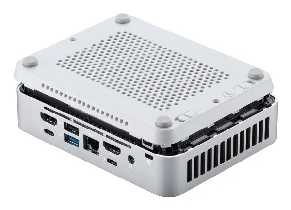 ASUS NUC 14 Pro  RNUC14RVSU5068A2I - Mini PC Core Ultra 5 125H / op til 4.5 GHz - RAM 16 GB - SSD 512 GB - Intel Arc Graphics - IEEE 802.11ax (Wi-Fi 6E), Bluetooth 5.3, 2.5 Gigabit Ethernet, Gigabit Ethernet - Win 11 Home - skærm: ingen - hvid
