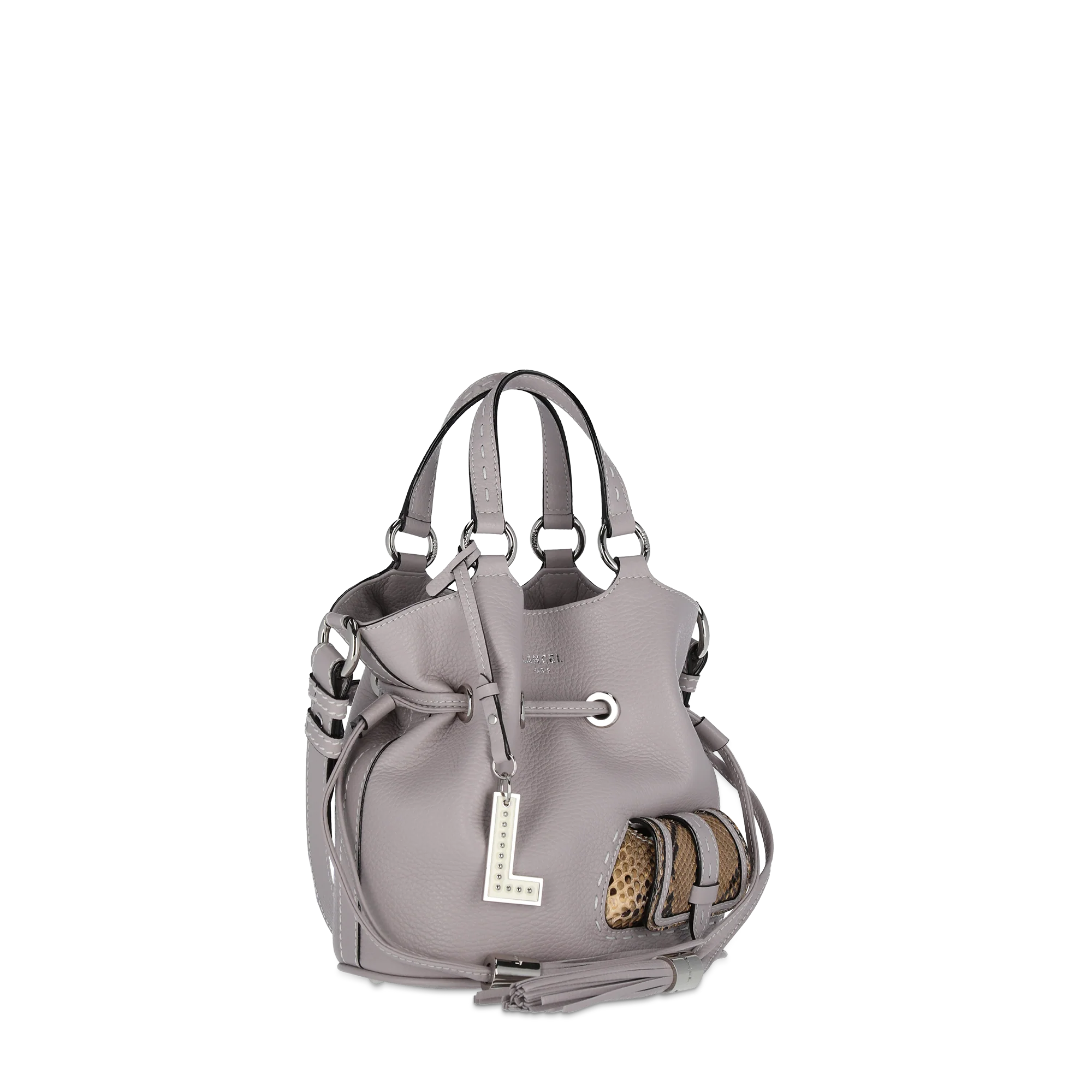 Sac seau Premier Flirt de Lancel-Multico Gris Mauve