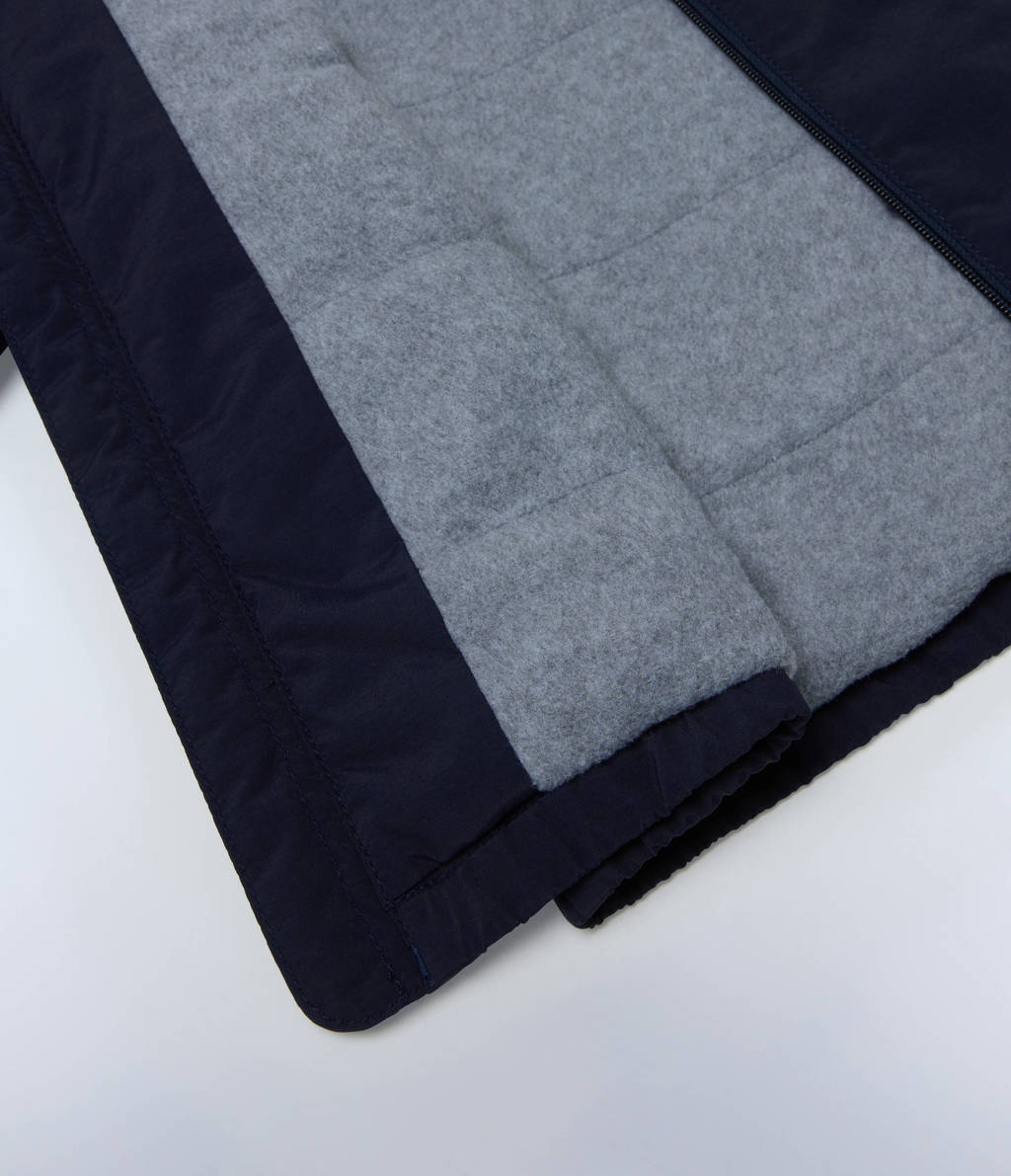 Napapijri tussenjas met logo blauw