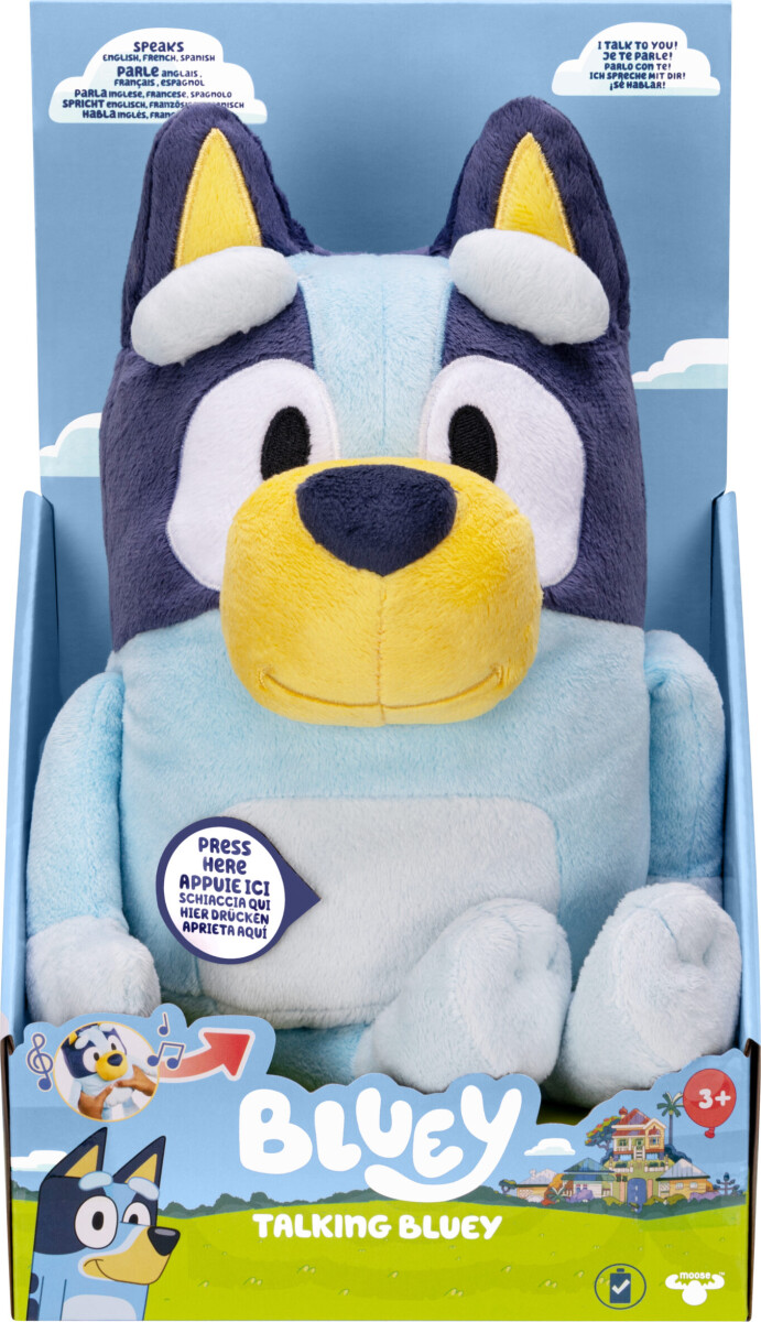 Bluey Bamse - Talende Bamse - 31 CM