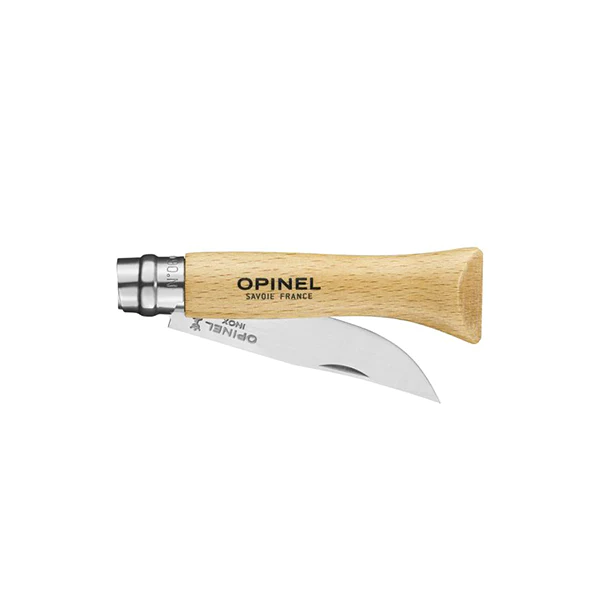 Couteau pliant tradition N°6 Inox 7 cm manche en hêtre Opinel