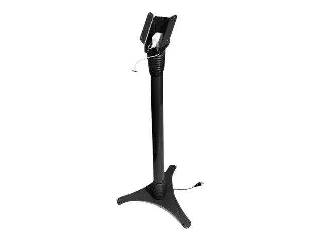 Compulocks VESA Portable Floor Stand - Stativ - for LCD display - aluminium - sort - gulvstående