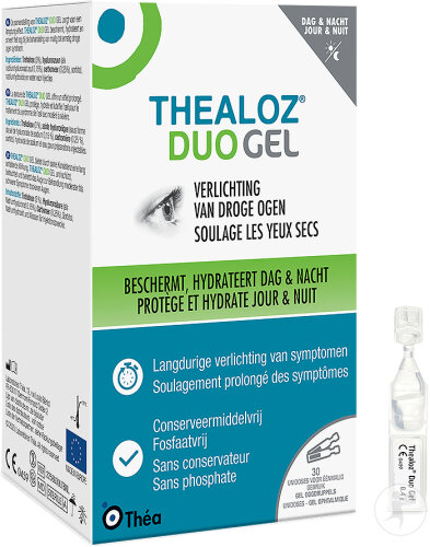 Théa Thealoz Duo Gel Contre La Sécheresse Oculaire Unidoses 30x0,4ml