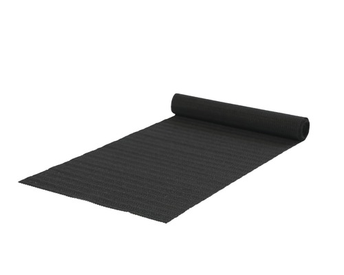 Zwarte antislipmat, op maat gesneden, 30x150 cm