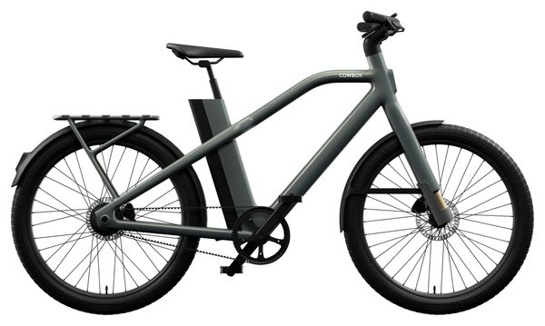 Vélo de Ville Electrique Cowboy Cross Courroie Mono Vitesse 540Wh 27.5'' Vert