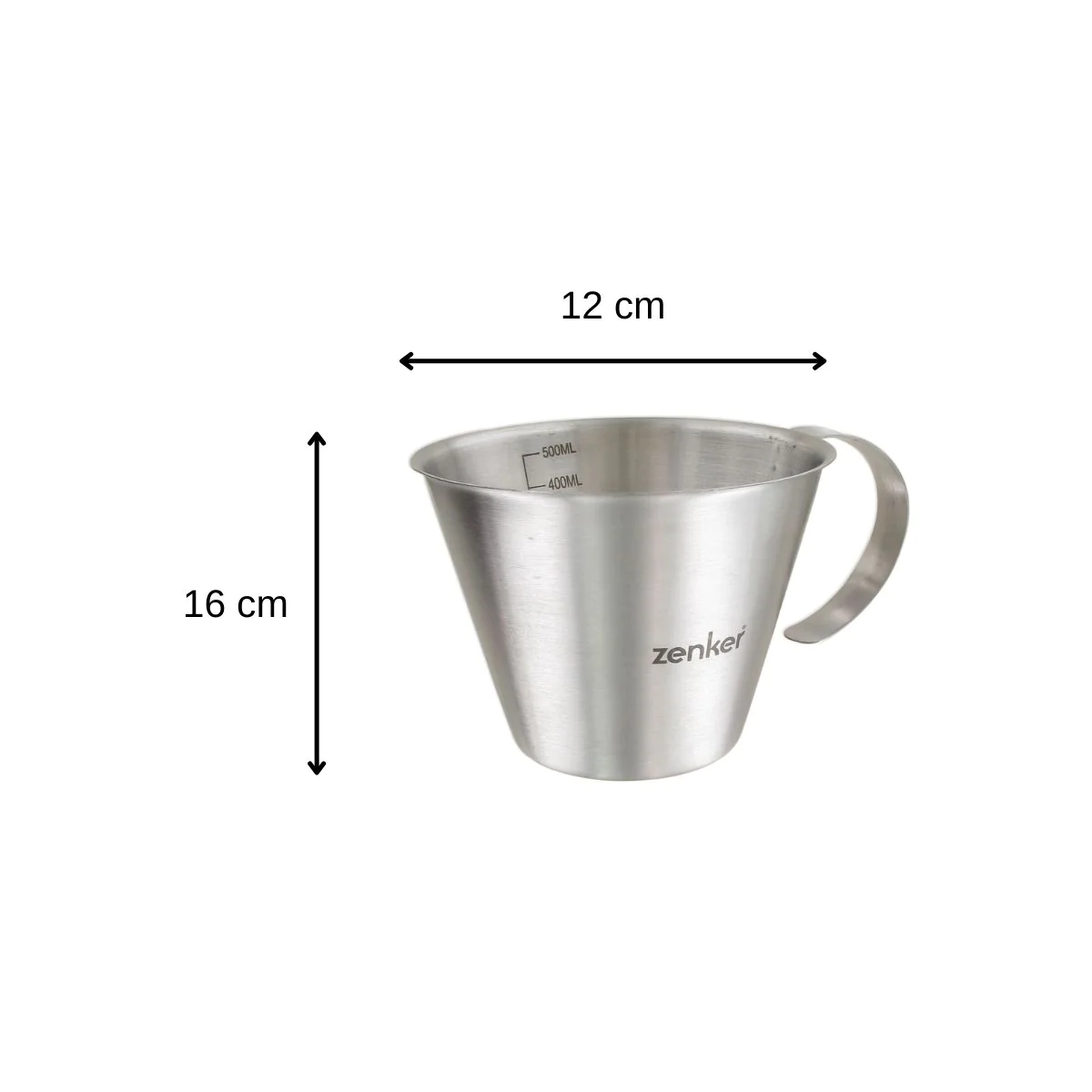 Verre doseur 500 ml Smart Pastry Zenker